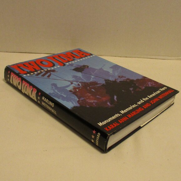 Iwo Jima Medium Red White Blue Black Graphic Reading Book - Picture 2 of 10